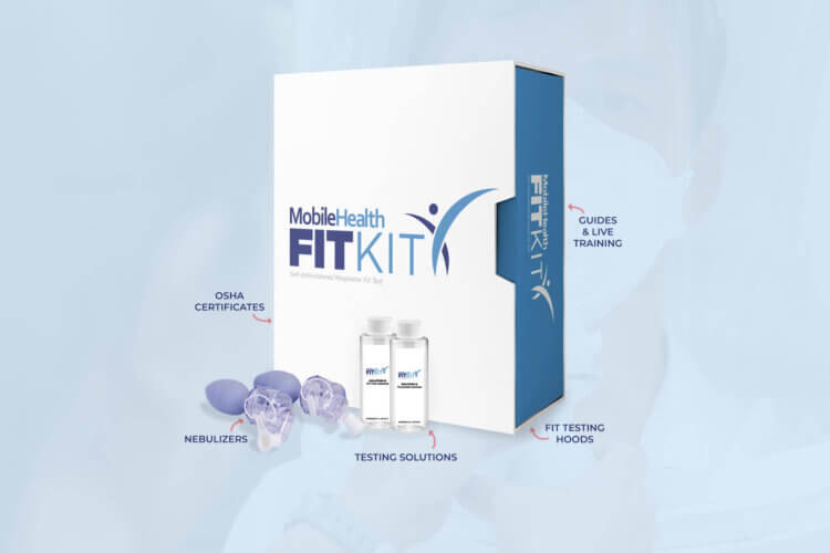Mobile Health Fit Kit | All-in-One Respirator Fit Testing Kit | Buy Fit Test Kit