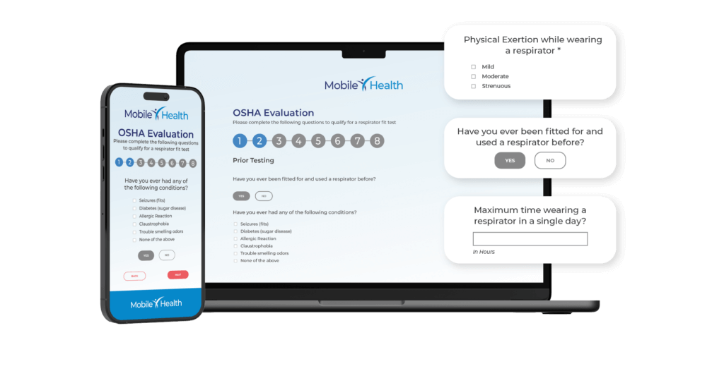 Best Online Medical Evaluations | Fit Testing Company